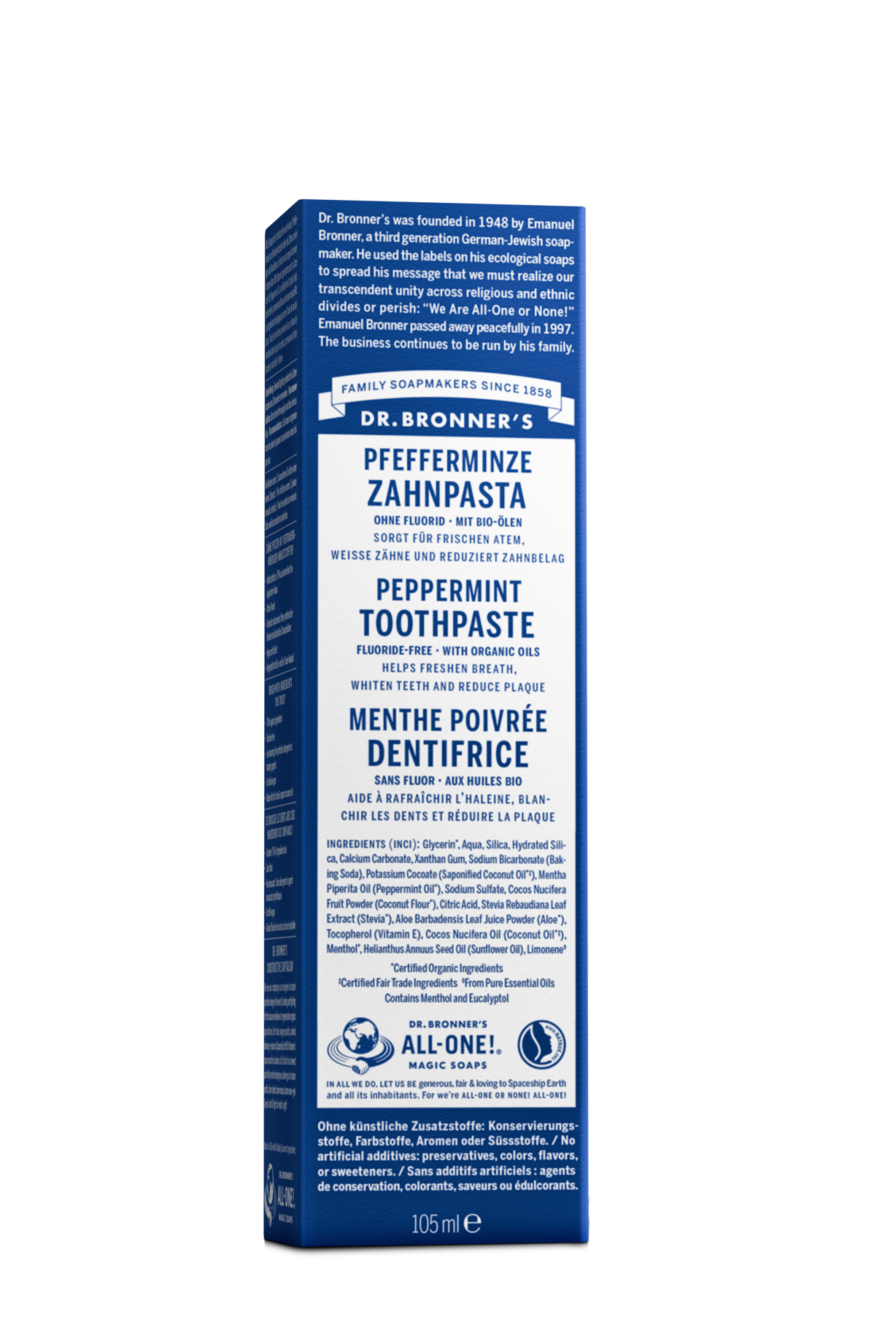 Zahnpasta Pfefferminze 105 ml