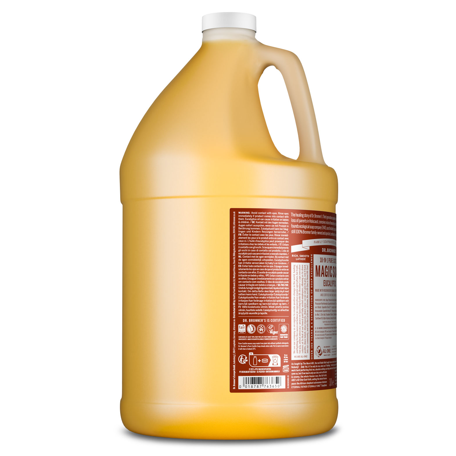 MAGIC SOAP Flüssigseife Eukalyptus 3,8 L (1 Gallon)